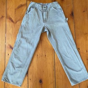 Vintage Carhartt Canvas Utility Work Pants